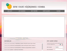 Tablet Screenshot of defne1sitesi.com